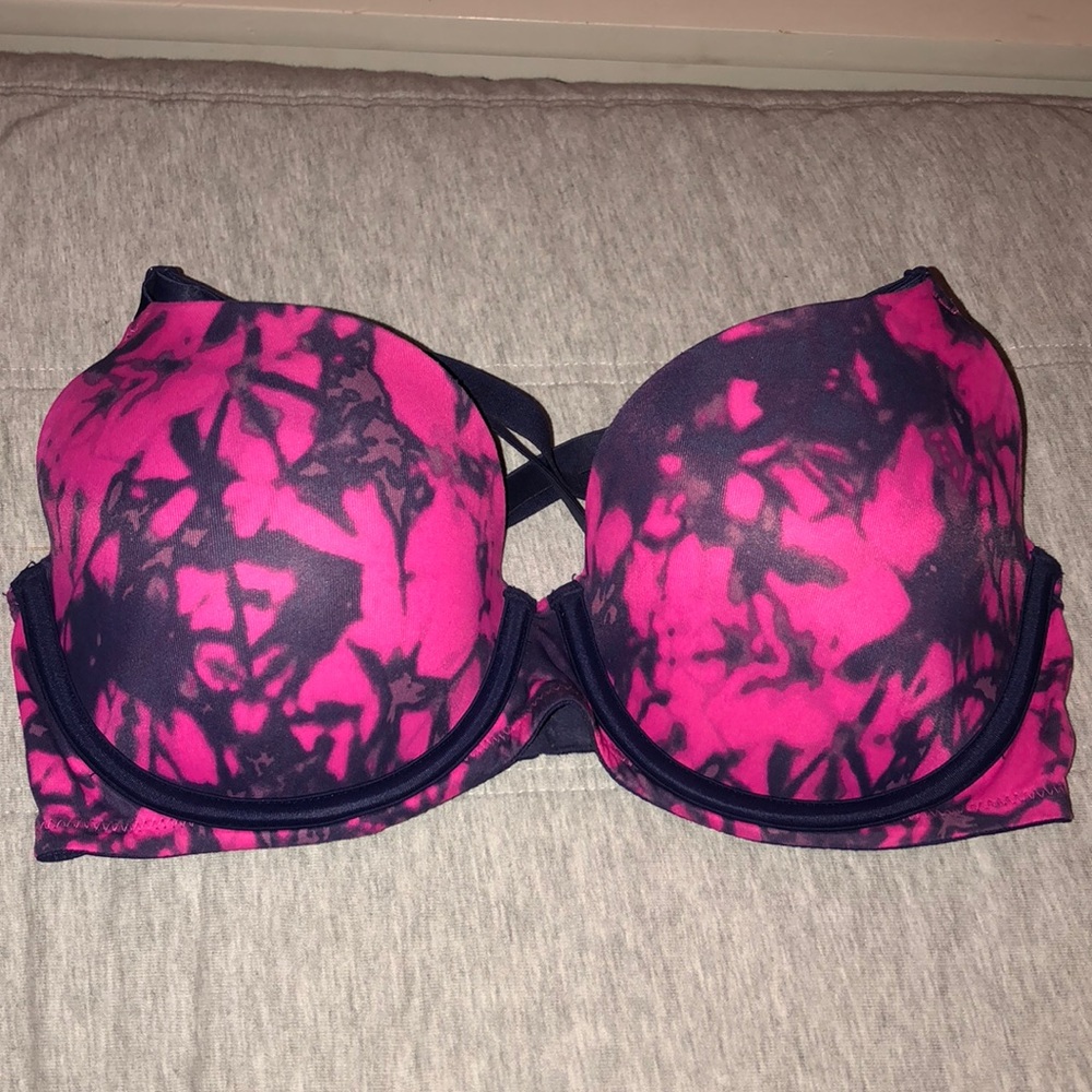 Pink bra